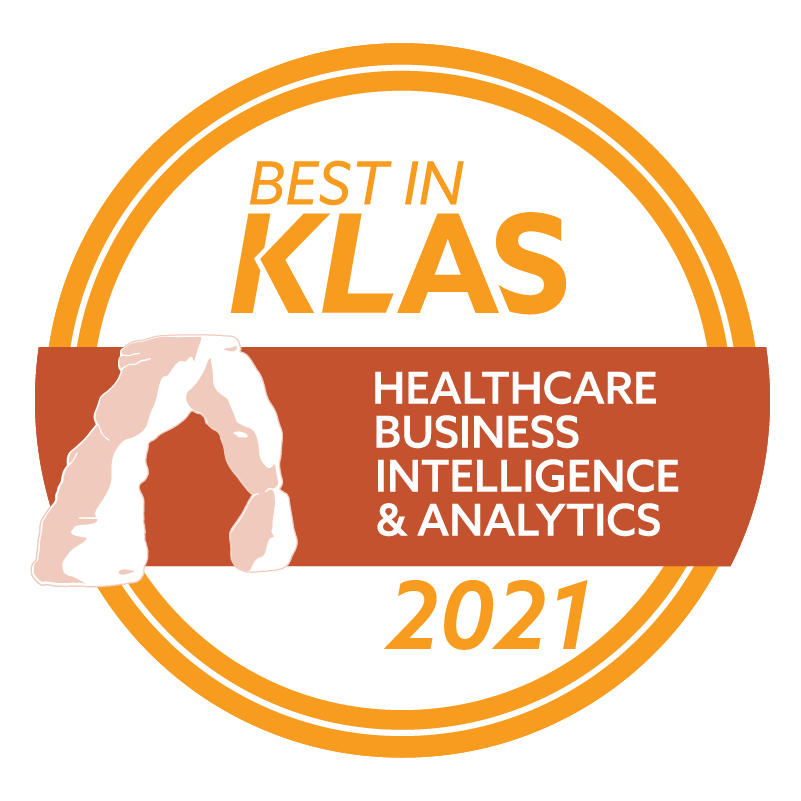 9 Time Winner Best in KLAS for Business Intelligence & Analytics 9 Time Winner Best in KLAS for Business Intelligence & Analytics